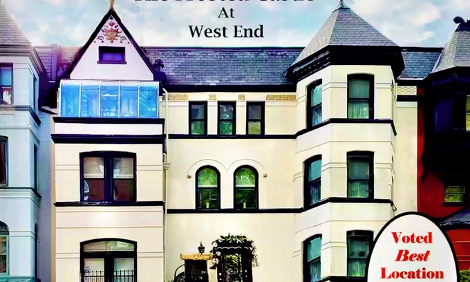 West End Casa | Histórico gótico victoriano Brownstone pasos a la Casa Blanca y Georgetown