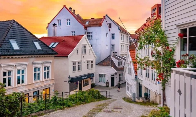 Bergen City Centre Apartamento | Historical house from 1850 in the heart of Bergen