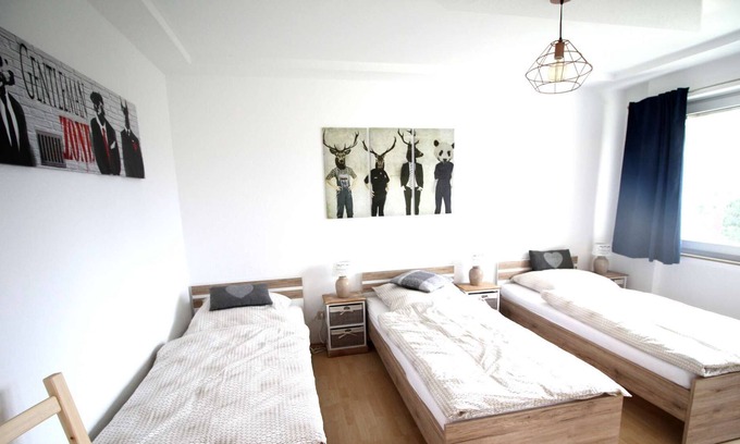 Hemer Apartamento | HÖ01 large apartment with dryer and washing machine
