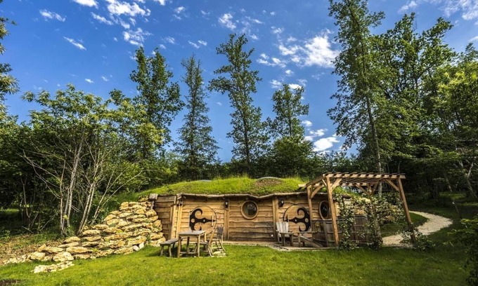 Savignac-de-Miremont Cabina | Hobbit house con spa privado