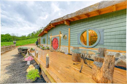 Cosby Casa | Hobbit-Themed House on 6 Acres in Cosby