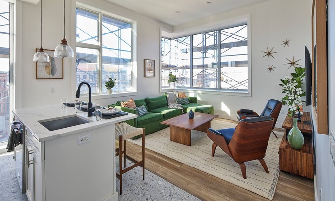 Hoboken Apartamento | Hoboken Bright Elegant Loft – Steps to NYC
