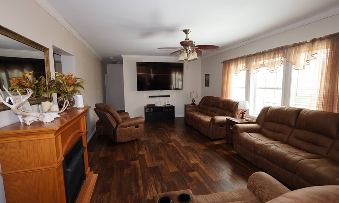 Logan Casa | Hocking Hills Private Escape: Trails, Hot Tub, Farm Animals!