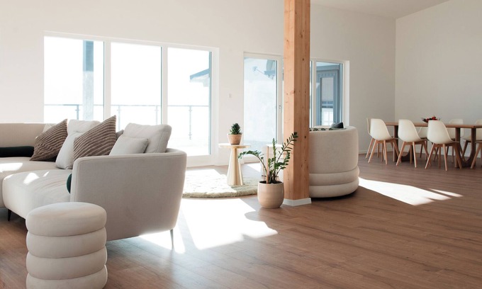 Burladingen Apartamento | Hohenzollern Wellness Loft with panorama sauna