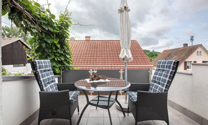 Feldberg Casa | Casa de vacaciones 'Am Blumengässle' con jardín comunitario, balcón y Wi-Fi