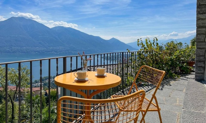 Brione sopra Minusio Apartamento | Apartamento de vacaciones Brione sopra Minusio para 1 - 4 personas con 2 dormitorios - Apartamento