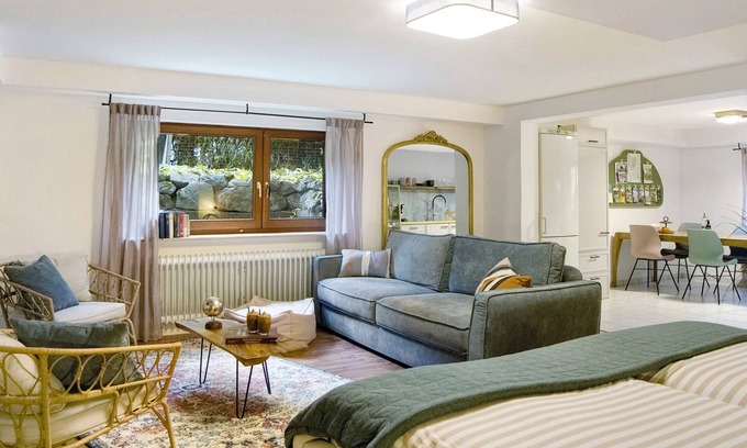Ihringen Apartamento | Apartamento vacacional "Dreiländereck Am Kaiserstuhl" con terraza privada, jardín privado y Wi-Fi