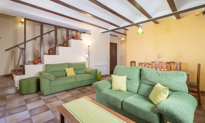 Alcalá de la Selva Apartamento | Apartamento vacacional "Casa El Cojo 2B" con vistas a la montaña, balcón y Wi-Fi