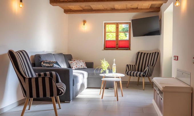 Bertsdorf Apartamento | Apartamento vacacional 'Lausche' con terraza privada y Wi-Fi
