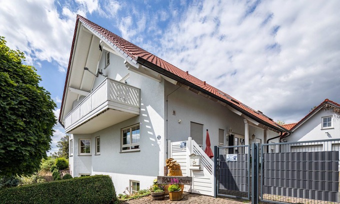 Lauterbach Apartamento | Apartamento vacacional 'Sandhasen' con vistas panorámicas, balcón y Wi-Fi