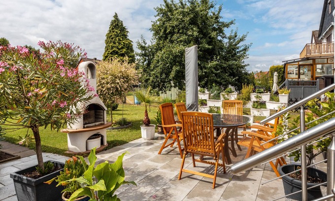 Hattorf Apartamento | Apartamento vacacional 'Waldmann' con terraza comunitaria, jardín comunitario y Wi-Fi