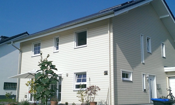 Oberwinkelhausen Apartamento | Apartamento sin barreras en una nueva casa de madera en un entorno rural.