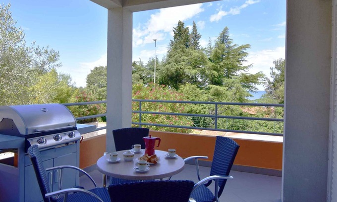 Dajla Apartamento | Apartamento vacacional A 150 m de la playa con barbacoa y wifi