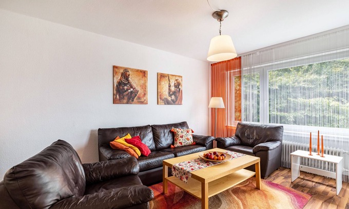 Baden-Baden Apartamento | Apartamento vacacional "Am Paradies" con balcón y Wi-Fi
