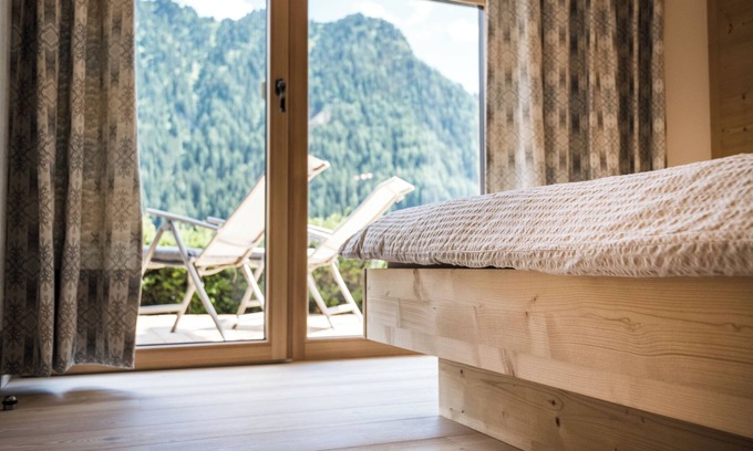 Bulla Apartamento | Apartamento vacacional "Arbea - Orde" con vistas a la montaña, Wi-Fi y jardín