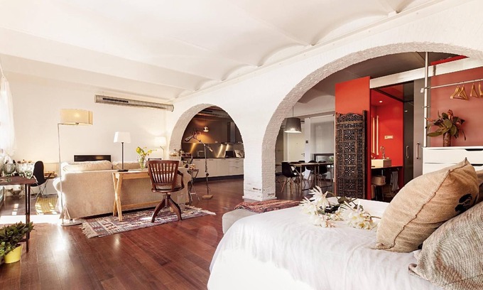 Poblenou Apartamento | Apartamento de vacaciones Barcelona para 1 - 6 personas con 1 dormitorio - Apartamento en casa unifa
