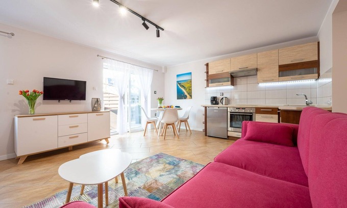 Darlowko Apartamento | Apartamento de vacaciones Darlowo para 1 - 4 personas con 1 dormitorio - Casa adosada