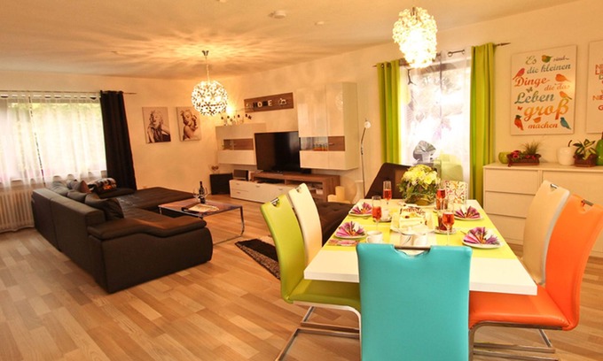 Beuren Apartamento | Apartamento Dieterich 1 con terraza, jardín privado y Wi-Fi