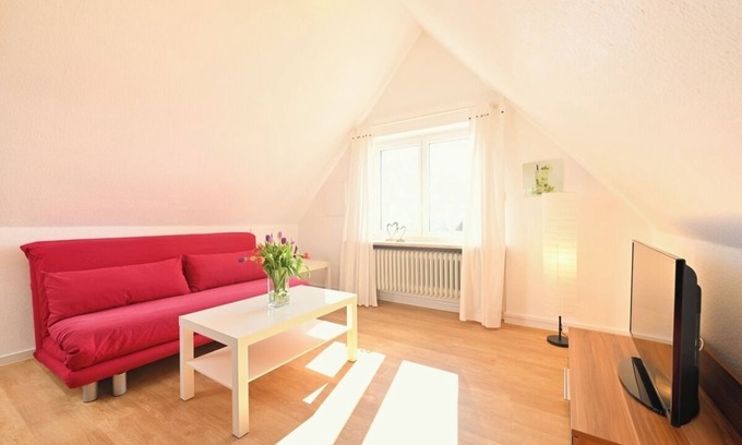 Enzisweiler Apartamento | Apartamento vacacional 'Dinkelbach Landhaus 1 B Sommerfeeling' con vistas al lago y Wi-Fi