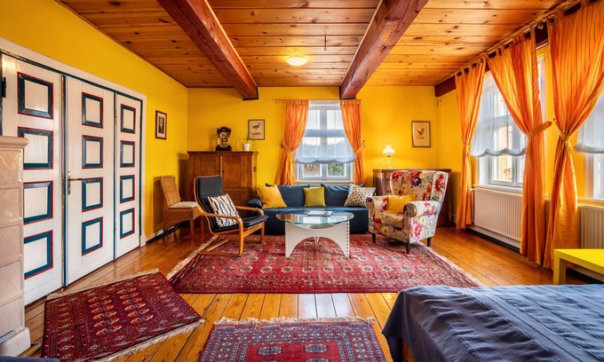 Bargenstedt Apartamento | Apartamento vacacional 'Ferienwohnung Reet Op De Eck' con jardín comunitario y Wi-Fi