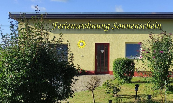 Preetz Casa | Apartamento vacacional 'Ferienhaus Sonnenschein' con terraza privada, jardín privado y wifi