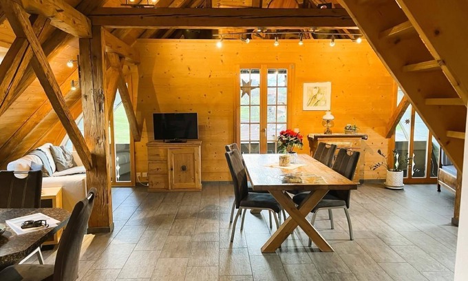 Hondrich Chalet De Esquí | Apartamento de vacaciones Hondrich para 1 - 4 personas con 2 dormitorios - Casa rural
