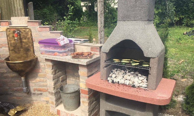 Balatonboglar Apartamento | Apartamento vacacional cerca de la playa con barbacoa y aire acondicionado