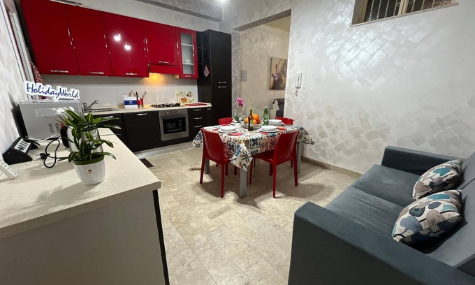 Casteldaccia Apartamento | Apartamento de vacaciones Casteldaccia para 1 - 4 personas con 2 dormitorios - Apartamento