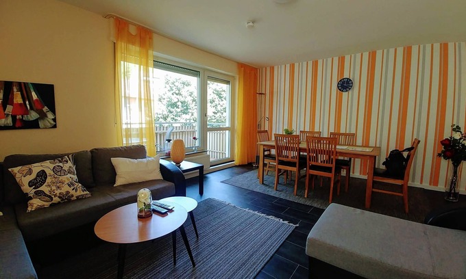 Sued Apartamento | Apartamento vacacional 'Koblenz City, Wohnung Links' con balcón y wifi