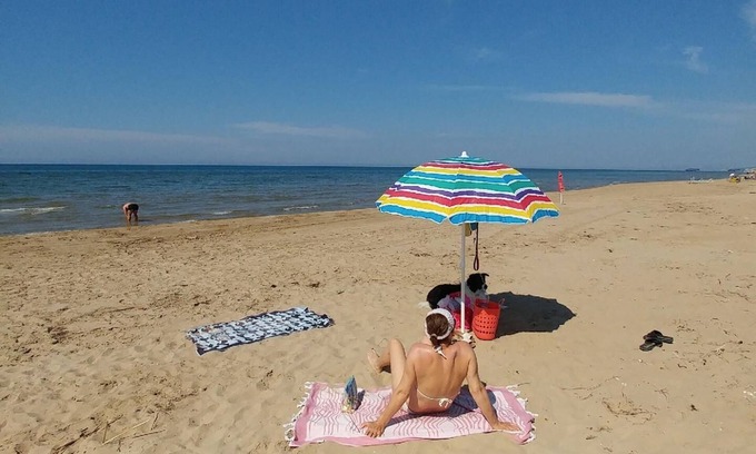 Foce Varano Apartamento | Apartamento de vacaciones Lesina para 1 - 4 personas con 1 dormitorio - Casa adosada