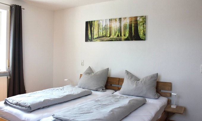 Merkendorf Apartamento | Apartamento 'Lichtblick' con balcón y Wi-Fi
