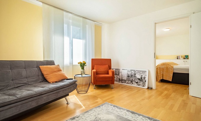 Lochau Apartamento | Apartamento vacacional 'Lodge 21' con jardín compartido y Wi-Fi
