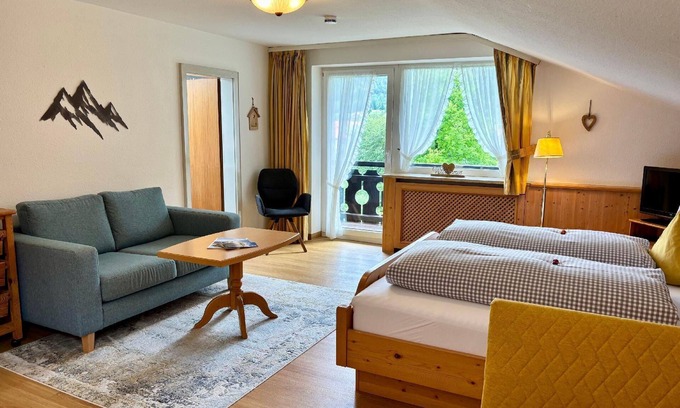 Mittenwald Apartamento | Apartamento de vacaciones Mittenwald para 1 - 2 personas - Apartamento en casa unifamiliar o plurifa