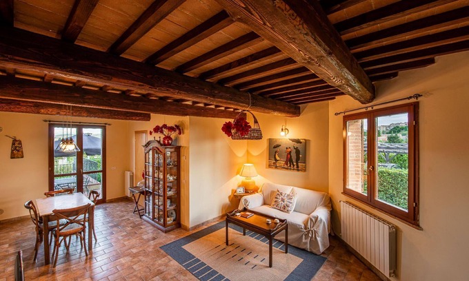 Sant'Angelo In Colle Apartamento | Holiday apartment Montalcino for 2 - 4 persons with 2 bedrooms - Row house