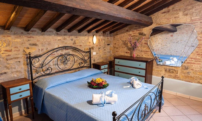 Castiglione del Lago Apartamento | Apartamento de vacaciones Pucciarelli para 4 - 8 personas con 2 dormitorios - Casa adosada
