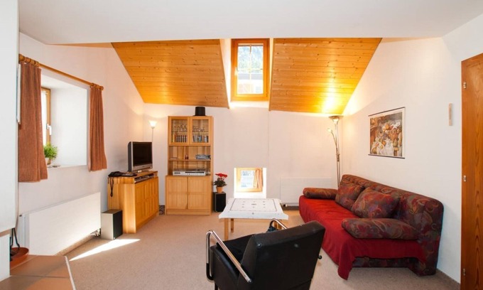 Pontresina Apartamento | Apartamento de vacaciones Pontresina para 1 - 5 personas con 2 dormitorios - Apartamento en casa uni