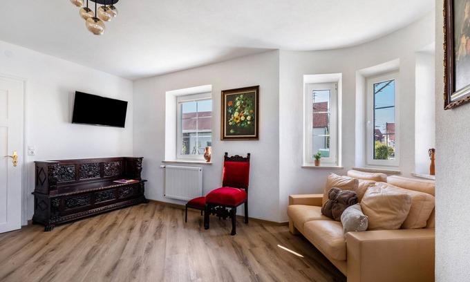 Oxenbronn Apartamento | Apartamento 'Romantika - Eg' con jardín comunitario y Wi-Fi