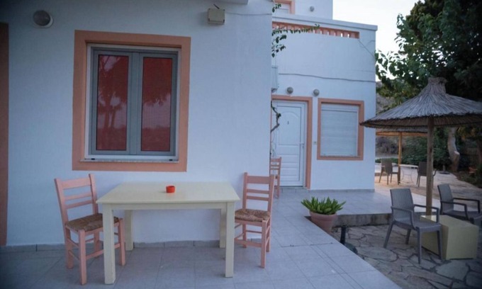 Mirtos Apartamento | Apartamento vacacional "Standard Studio" con vistas al mar, 2 terrazas compartidas y Wi-Fi