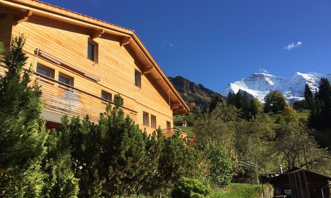 Wengen Chalet De Esquí | Apartamento de vacaciones Wengen para 1 - 4 personas con 1 dormitorio - Apartamento en casa unifamil