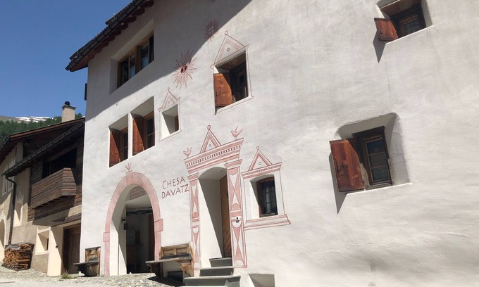 Zuoz Chalet De Esquí | Apartamento de vacaciones Zuoz para 1 - 4 personas con 2 dormitorios - Casa rural