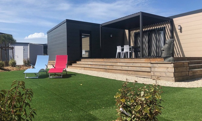 Bretignolles-sur-Mer Chalet De Esquí | Chalet para 6, residencia con piscina climatizada
