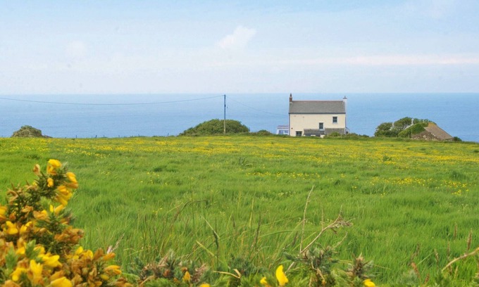 Chysauster Casa | Complejo con hermosas vistas sobre el mar de Cornualles