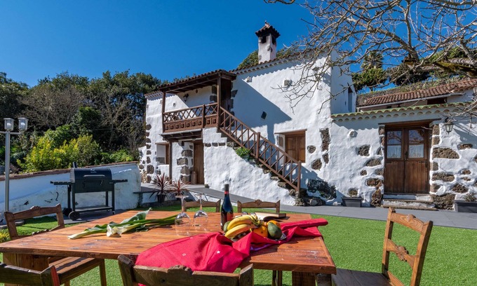 Valleseco Cabaña | Casa rural con piscina compartida en Valleseco