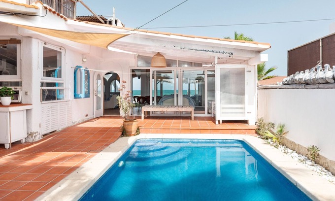 San Javier Casa | Casa de vacaciones '3aguas Mediterraneo' con vistas al mar, piscina privada y Wi-Fi