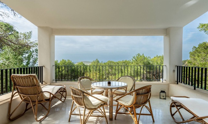 Cala Comte Casa | Casa de vacaciones "Juliarina" con vistas al mar, jardín y Wi-Fi