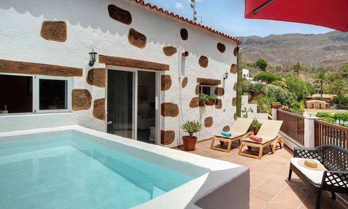 Santa Lucia Casa | "Holiday Cottage Santa Lucía" con vistas a la montaña, aire acondicionado, Wi-Fi y terraza
