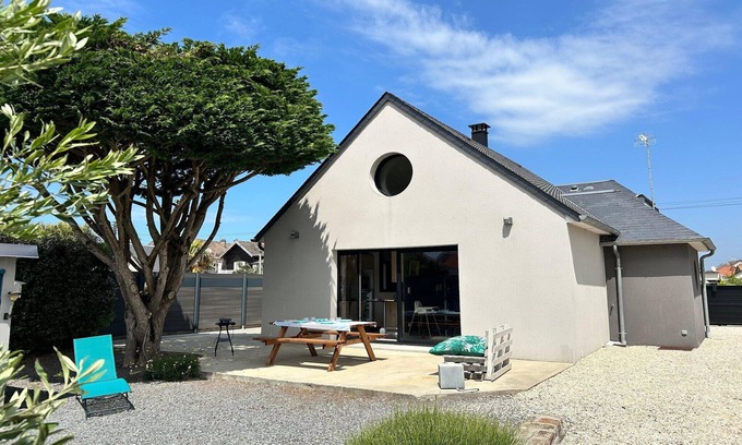 Saint-Martin de Brehal Casa | Casa en Normandía cerca de la Playa