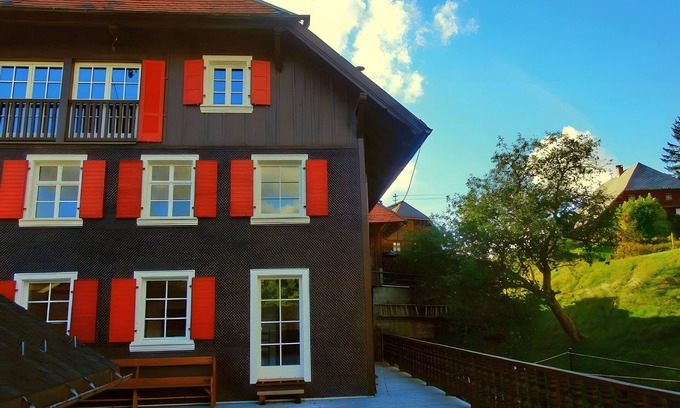 Kaisershaus Casa | Casa de vacaciones 'Bernau' con vistas a la montaña, terraza privada y Wi-Fi