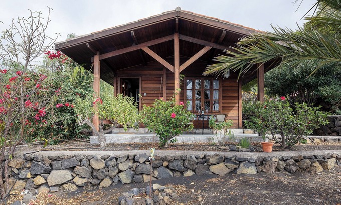 Los Llanos de Aridane Casa | Casa de vacaciones 'La Cabaña Del Atardecer' con vistas al mar, Wi-Fi y aire acondicionado