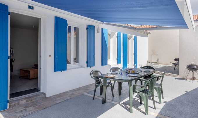 Bretignolles-sur-Mer Casa | Casa de vacaciones 'Maison Proche Océan - 6 Pers'